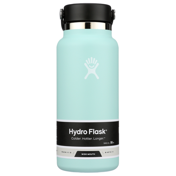 HOT Frost Hydro Flask Light Blue 32 Oz Hydro Flask 32 Oz Frost