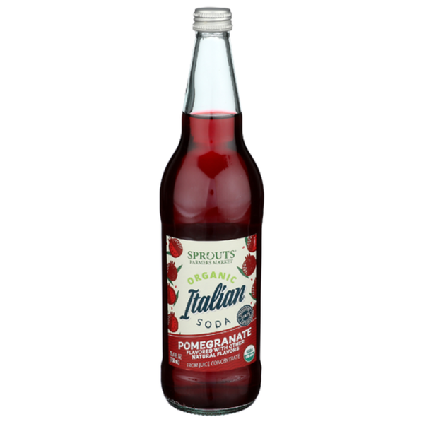 Sprouts Organic Pomegranate Italian Soda