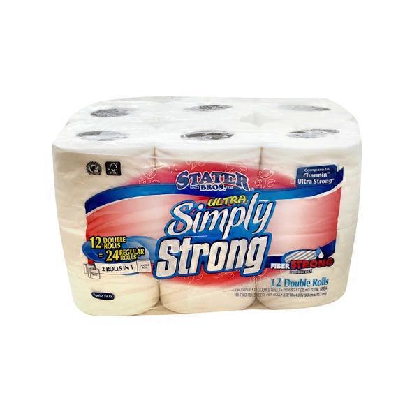 Stater Bros Bath Tissue Ultra Strong Double Roll (21.55 sq ft) Instacart