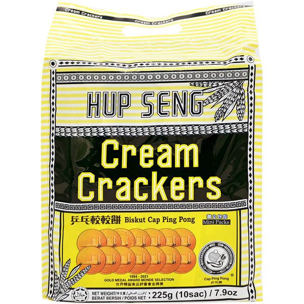 Hup Seng Cap Ping Pong Cream Crackers