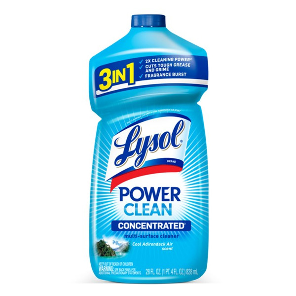 LYSOL® Lysol Power Clean Multi-Surface Cleaner, 2x Concentrated