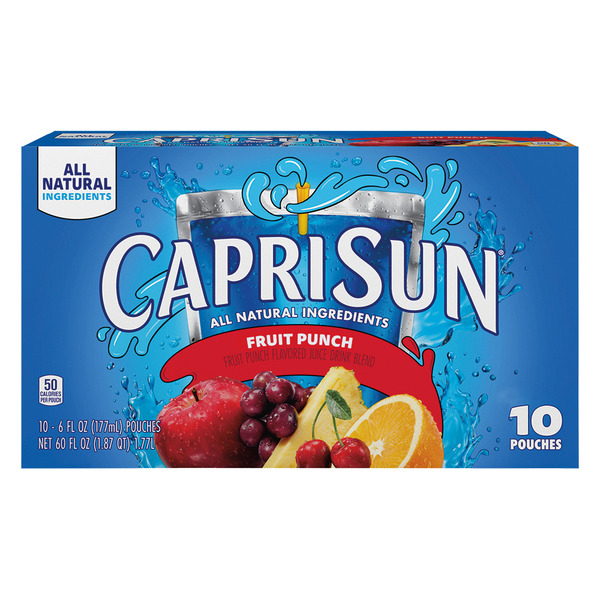 Capri Sun Strawberry Kiwi Juice Drink - 30 Pack Of 6oz Pouches