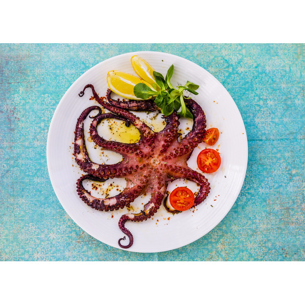 Frozen Whole Spanish Octopus/Pulpo - 6-8lbs per tray