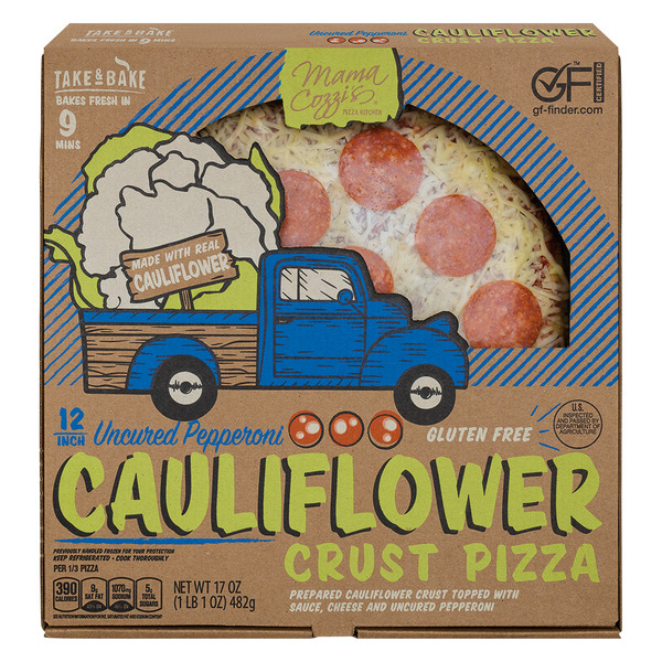 Mama Cozzi's Pizza Kitchen 12" Pepperoni Cauliflower Crust Deli Pizza