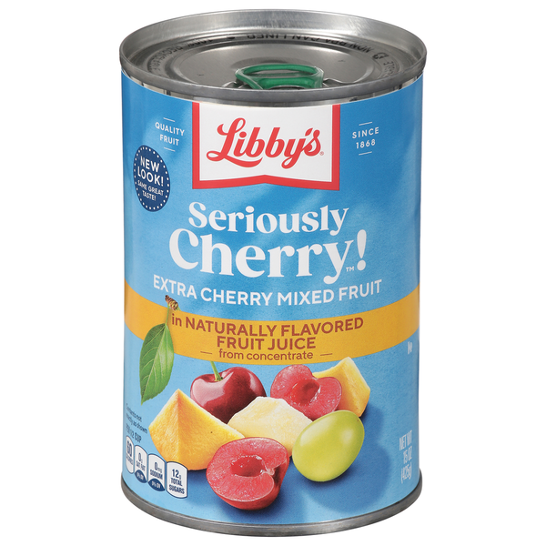 Libby's Seriously Cherry! Extra Cherry Mixed Fruit in Naturally