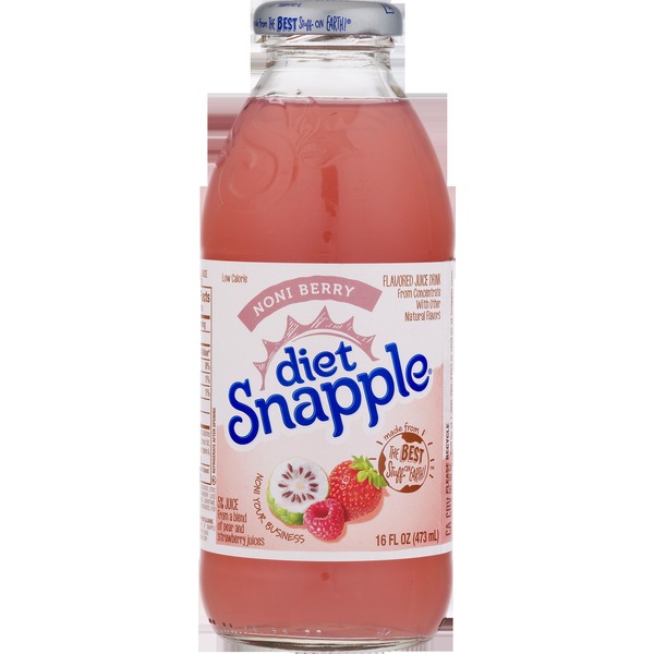 Snapple Diet Juice Drink Noni Berry (16 fl oz) from Walmart Instacart