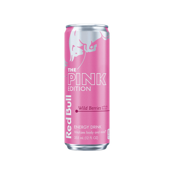 Red Bull Pink Edition Energy Drink Can