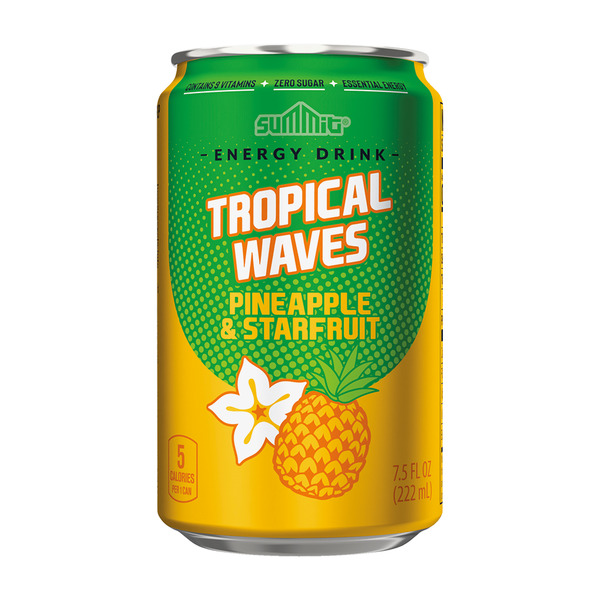 Summit Tropical Waves Pineapple & Starfruit Energy Drink