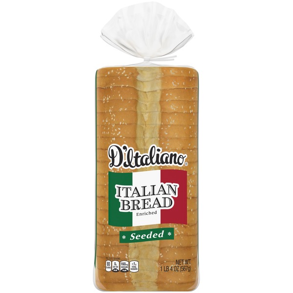 D'Italiano Seeded Italian Bread (20 oz) Instacart