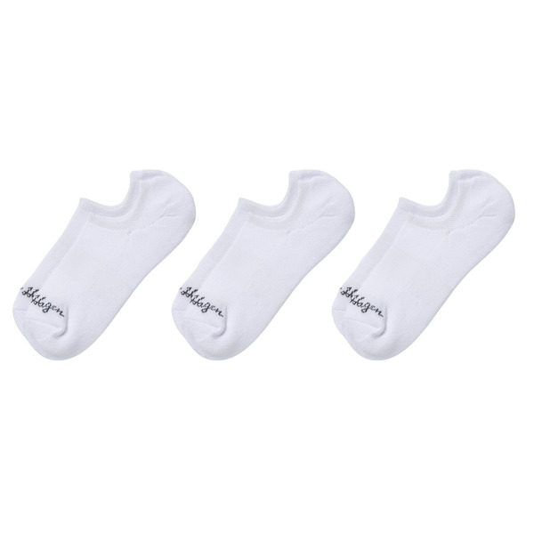 Walter Hagen Men's Performance No Show Sock, L, 3 Pack - White
