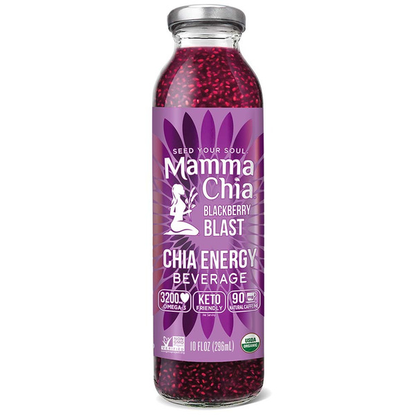 Mamma Chia Blackberry Blast Chia Energy Beverage Same-Day Delivery