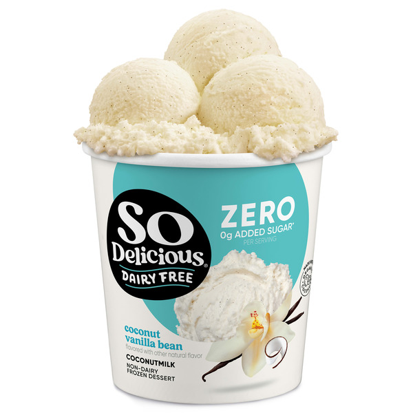 Y 新品未使用　 Sloane Square OPEN VEG So Delicious ZERO Added Sugar Coconut Milk Frozen Dessert, Coconut