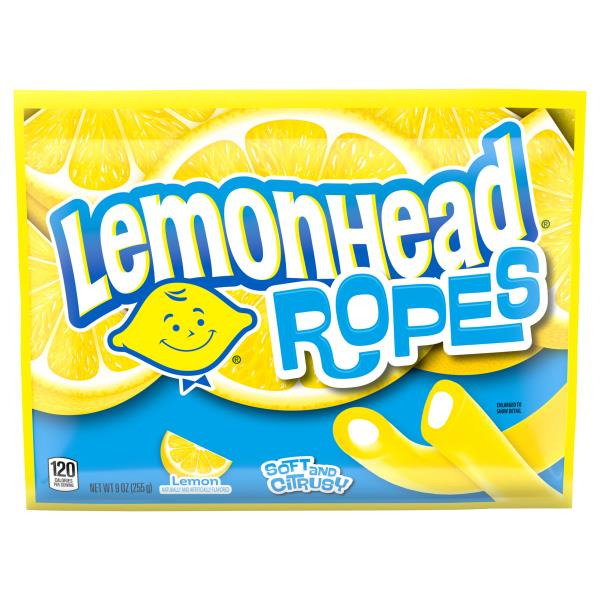 Lemonhead Ropes Candy Tart And Citrusy Soft And Chewy Same-Day Delivery ...