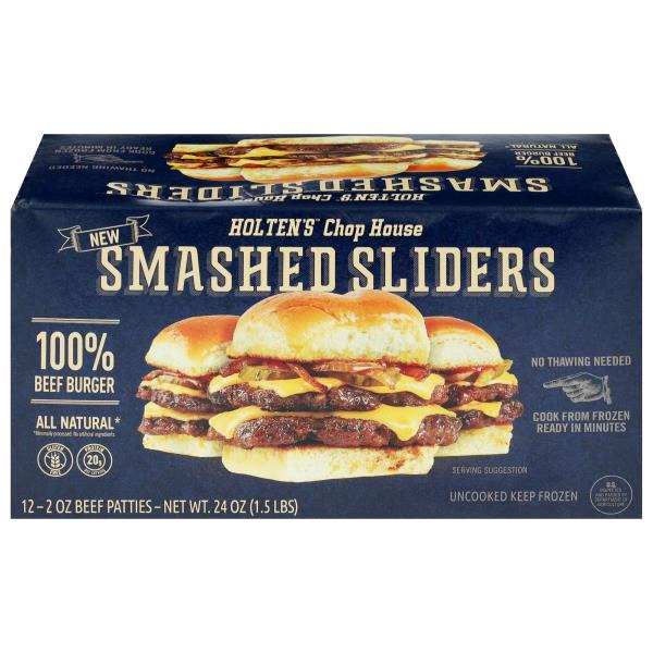 Holten’s Beef Patties Smashed Sliders Same-Day Delivery or Pickup | Publix