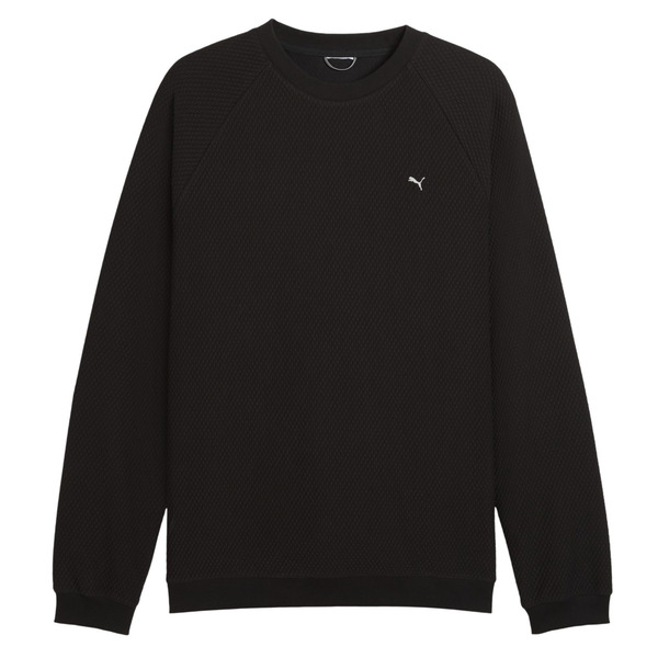 PUMA Men's Boulder 2.0 Golf Crewneck, M - Puma Black