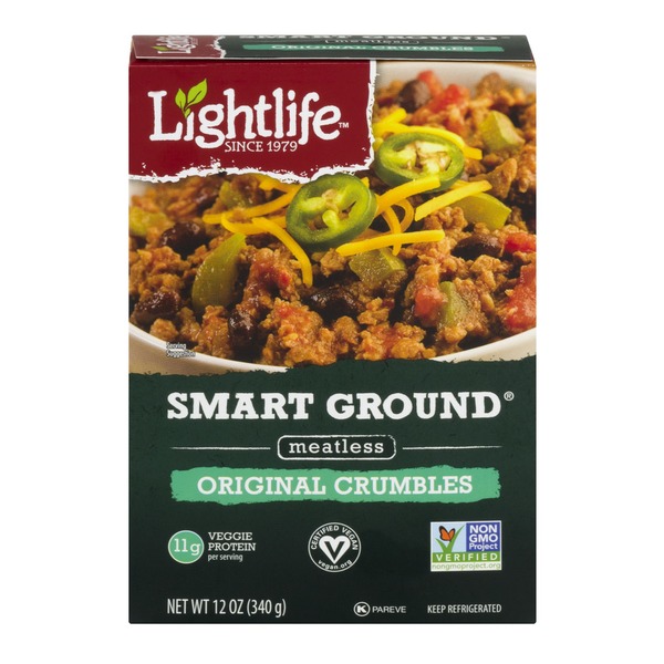 Lightlife Smart Ground Meatless Crumbles Original (12 oz) from Safeway