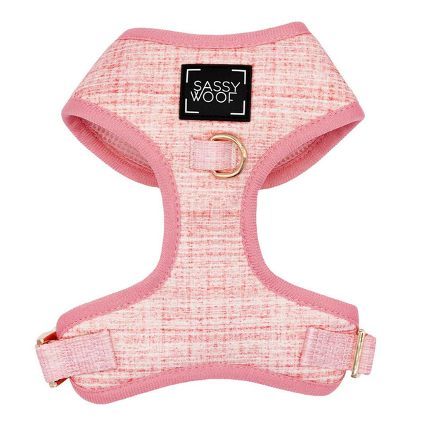 Sassy Woof Adjustable Dog Harness, M - Dolce Rose
