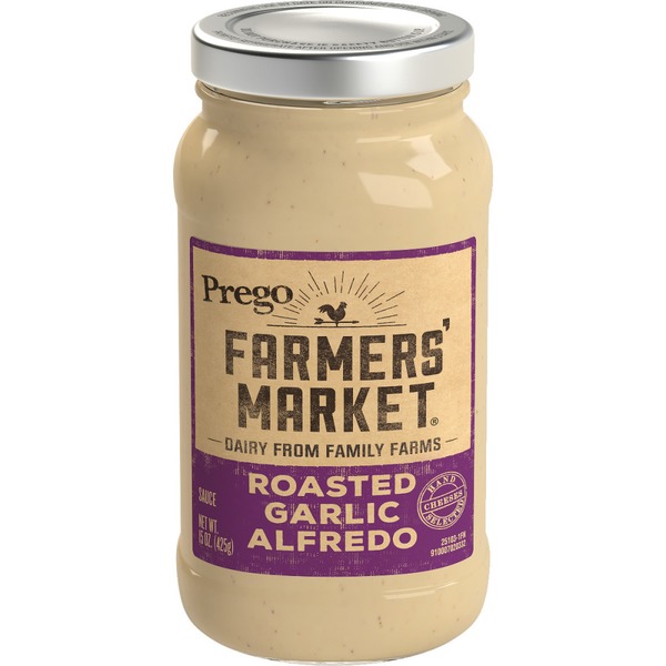 Prego® Roasted Garlic Alfredo Sauce (15 oz) Instacart