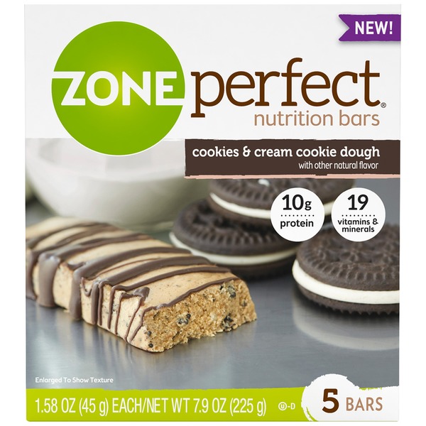 zone cookie dough protein bar