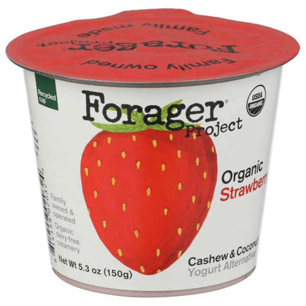Forager Project Cashewmilk Yogurt Strawberry