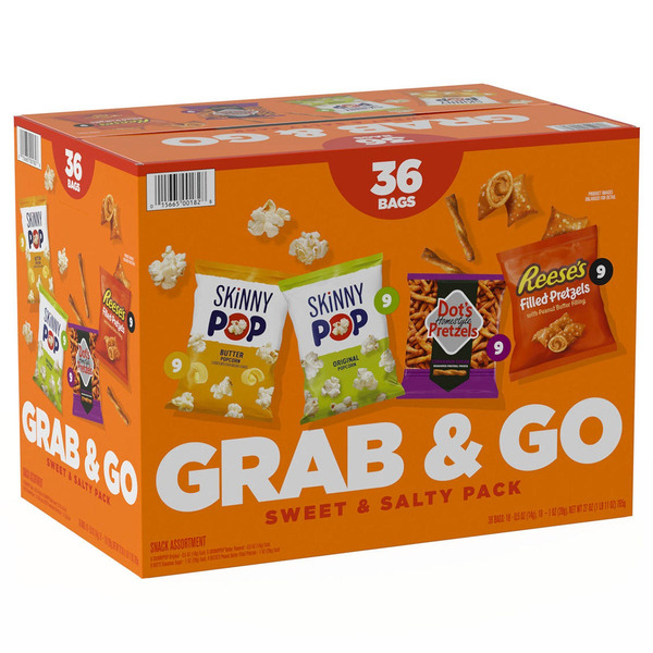 Sweet and Salty Grab & Go Variety Pack, 36-count