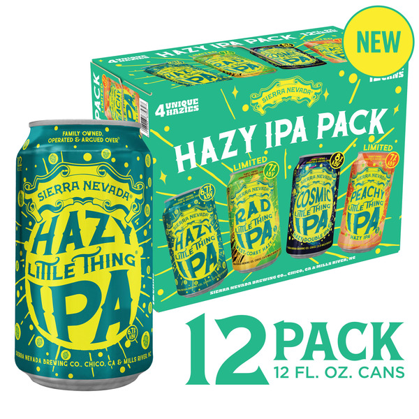 Sierra Nevada Little Things Hazy IPA Pack 12 Pack 12oz Cans Same