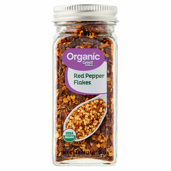 Great Value Red Pepper Organic Flakes
