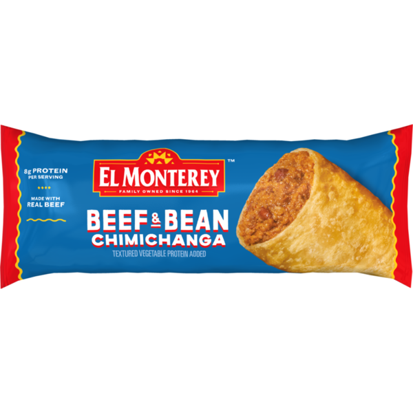 El Monterey Beef & Bean Chimichanga, Single Serve