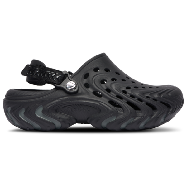 Crocs Big Kids' Echo 2 Clog Shoes, Size 5 - Black