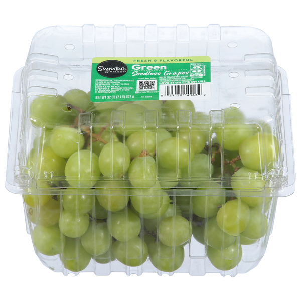 Signature SELECT Grapes, Seedless, Green
