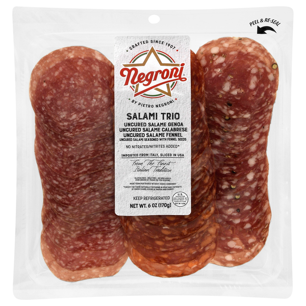 Negroni Uncured Salame Genoa