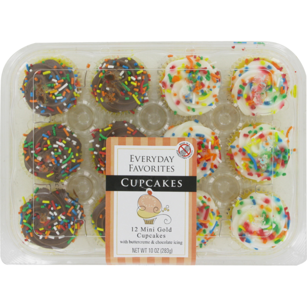 Everyday Favorites Vanilla Mini Cupcakes from Kroger Instacart