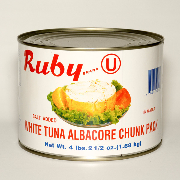 Ruby - Chunk White Tuna - 66 oz Can