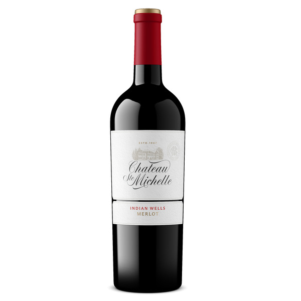Chateau Ste. Michelle Indian Wells Merlot, Red Wine, 750 mL Bottle