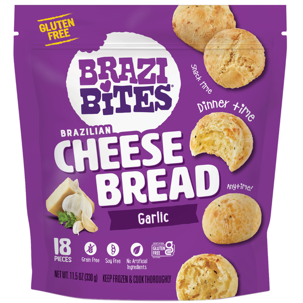 Brazi Bites Garlic Asiago, Brazilian Cheese Bread Same-Day