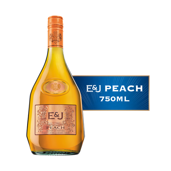 E&J Peach Flavored Brandy Same-Day Delivery or Pickup | Andy's Liquor