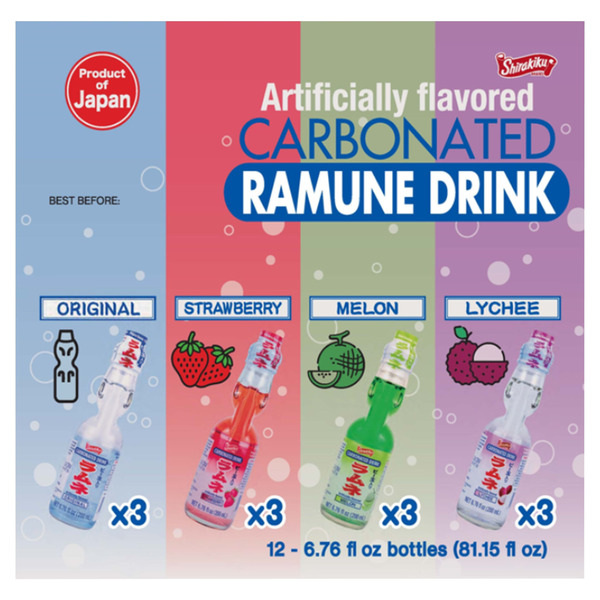 ramu✨５点❤️ Ramune Soft Drink Variety Pack Same-Day Delivery | Costco Business