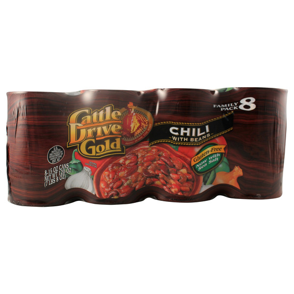 Beef Chili With Bean, 8 x 15 oz