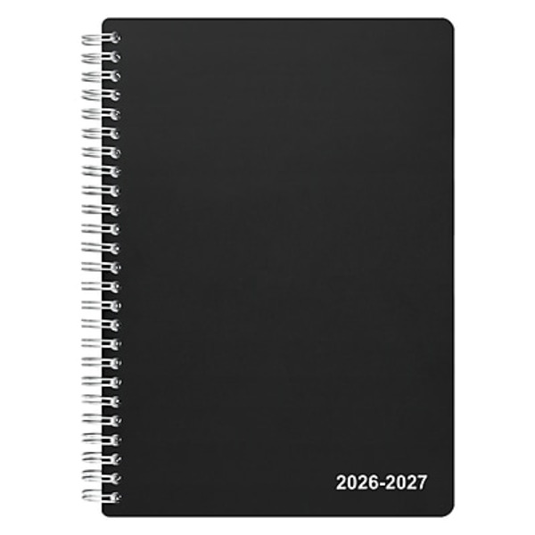 Accel Poly Wirebound Notebook, 5 x 8 in - Assorted