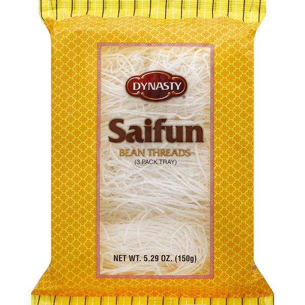Dynasty Bean Threads, Saifun, 3 Pack Tray
