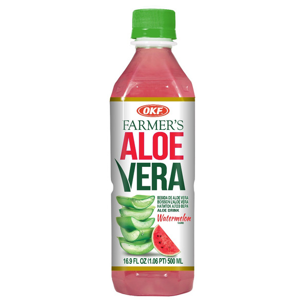 Pocas International - OKF Farms Aloe Watermelon - 12/16.9 Oz