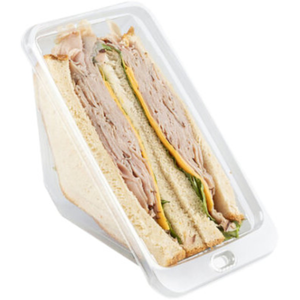 Self Service Cold Ham & Cheddar Cheese Sandwich Ready Meal