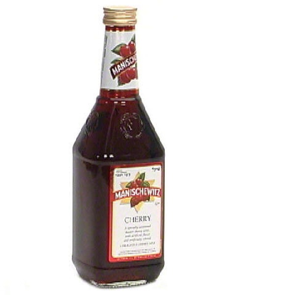 Manischewitz Cherry Kosher Red Wine (750 ml) from Albertsons Instacart