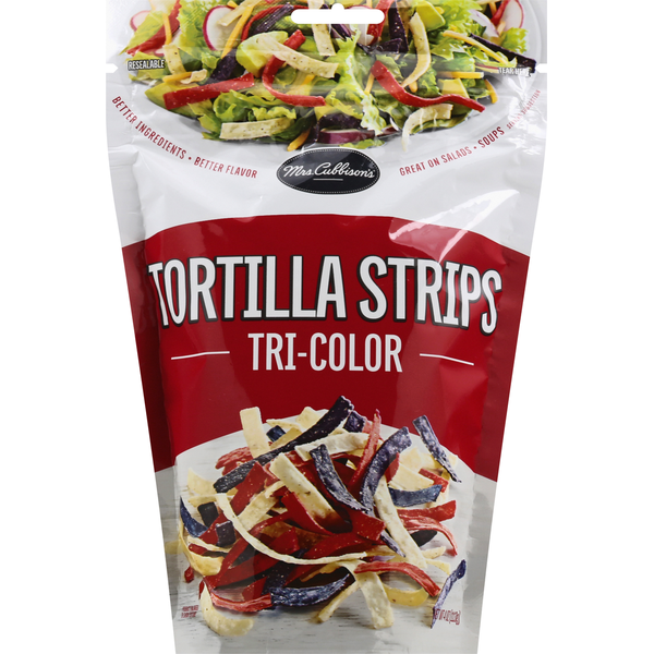 Mrs. Cubbison's Tortilla Strips, Tri-Color