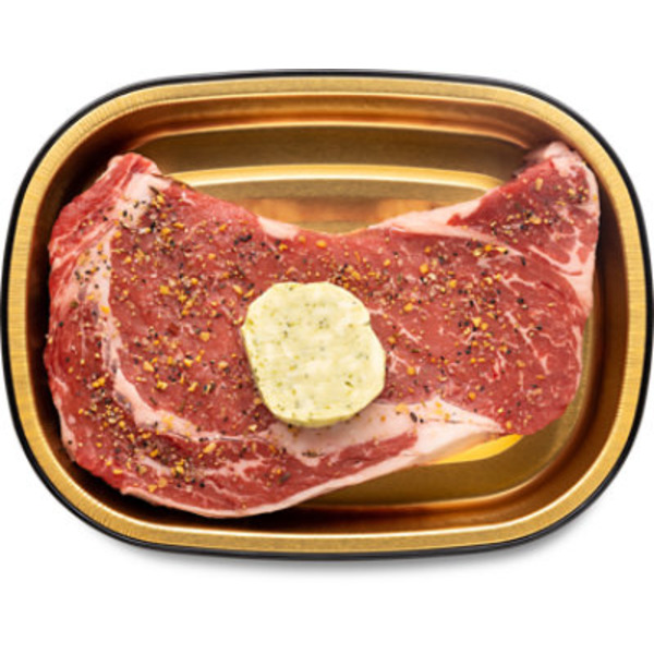 ReadyMeals Rib Eye With Pesto Butter - 1 Lb