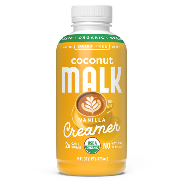MALK Organic Dairy-Free Vanilla Coconut Milk Creamer