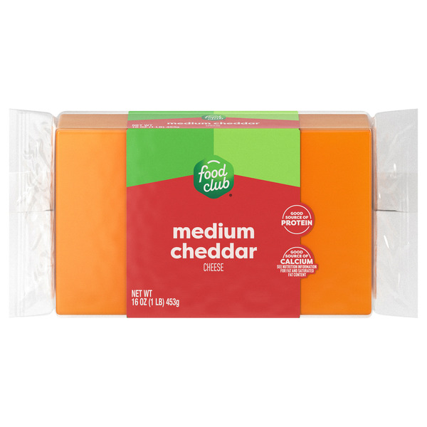 Food Club Cheese, Medium Cheddar Same-Day Delivery or Pickup | Coborn's ...