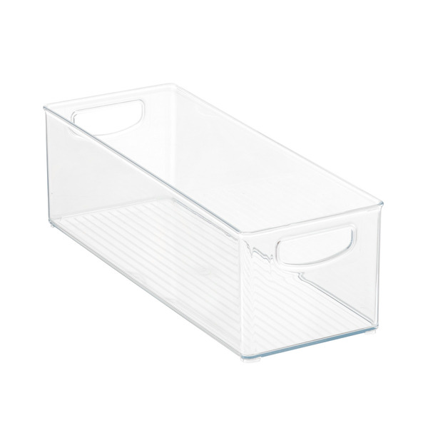 iDesign 16 x 5 Clear Kitchen Binz Storage Container