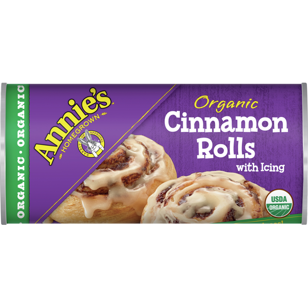 Annie's Homegrown Cinnamon Rolls, with Icing, Organic (17.5 oz) from