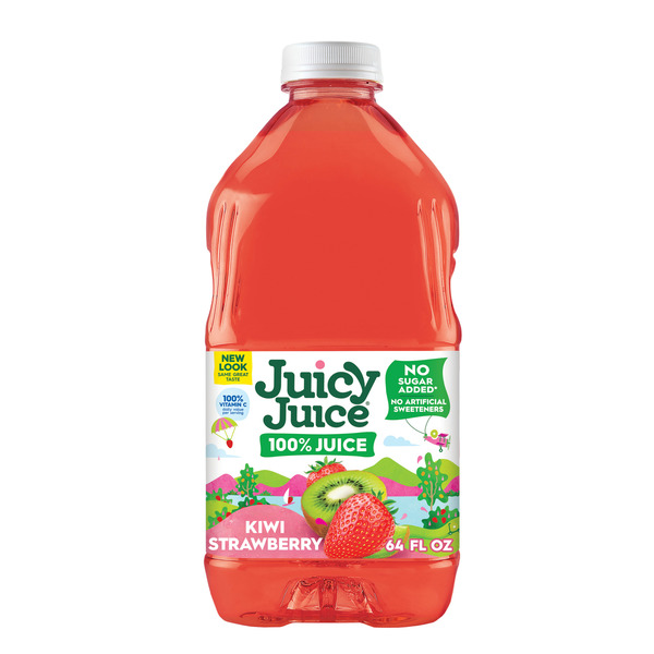 6月6日まで限定セール‼️ ジューシージョリー　juicy jolly Juicy Juice 100% Juice, Orange Tangerine, 64 FL OZ Bottle
